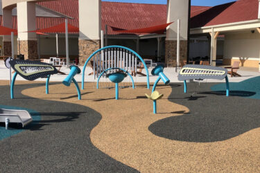 musical instrument play structures