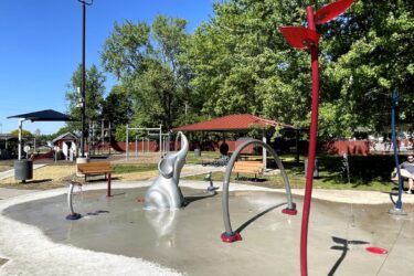 overview of splash park