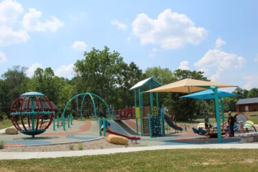 playground equipment at Tripton Park