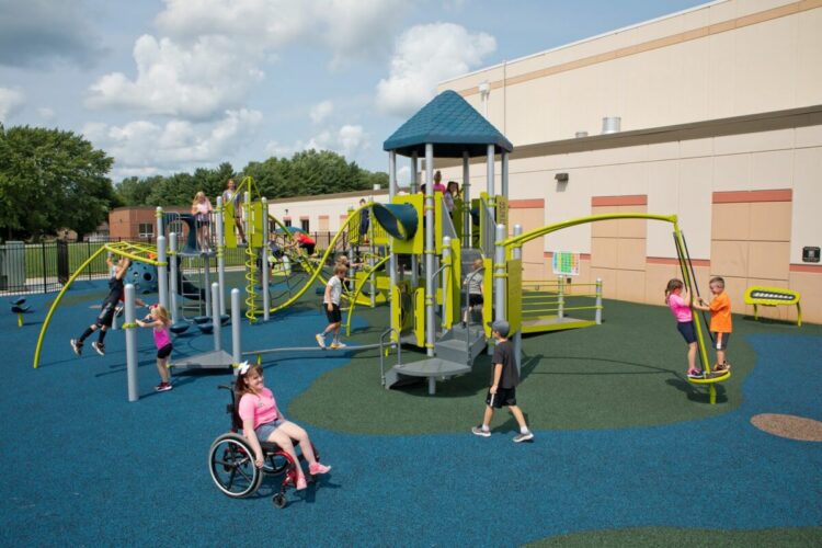 overview of accessible playground